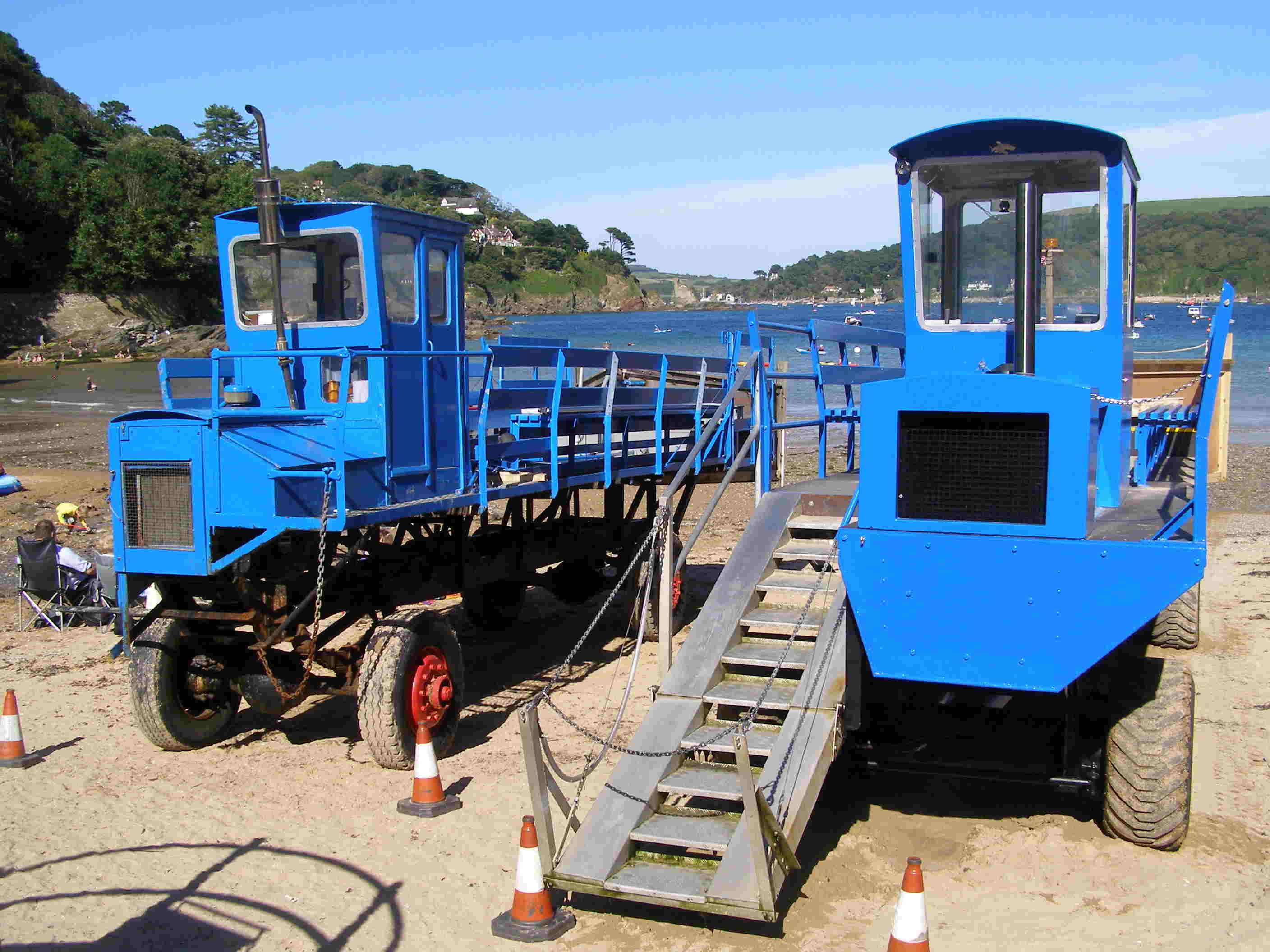 Old and New  Sea Tractors