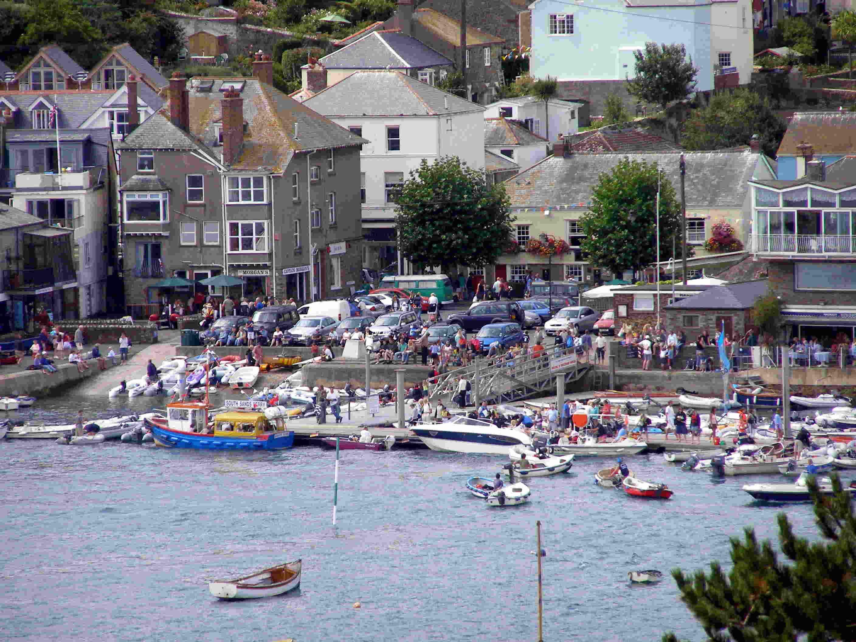 A busy Salcombe